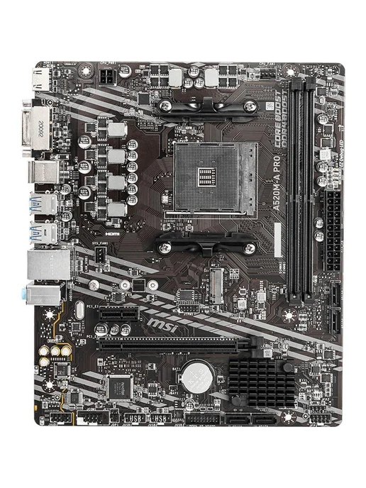 Материнская плата A520M-A PRO Micro-ATX, AM4 DDR4