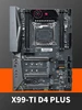 X99-TI D4 PLUS LGA2011-3 DDR4 M.2 NVME Материнская плата JGINYUE 370291959 купить за 5 558 ₽ в интернет‑магазине Wildberries
